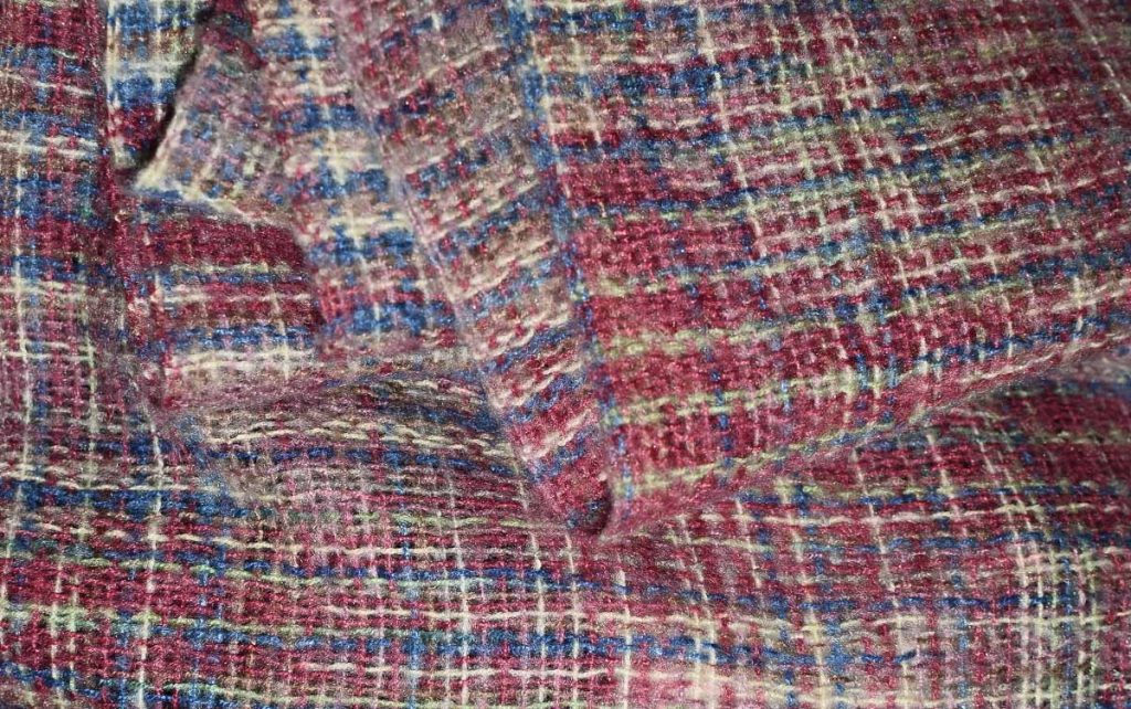 Tekstur bahan tweed